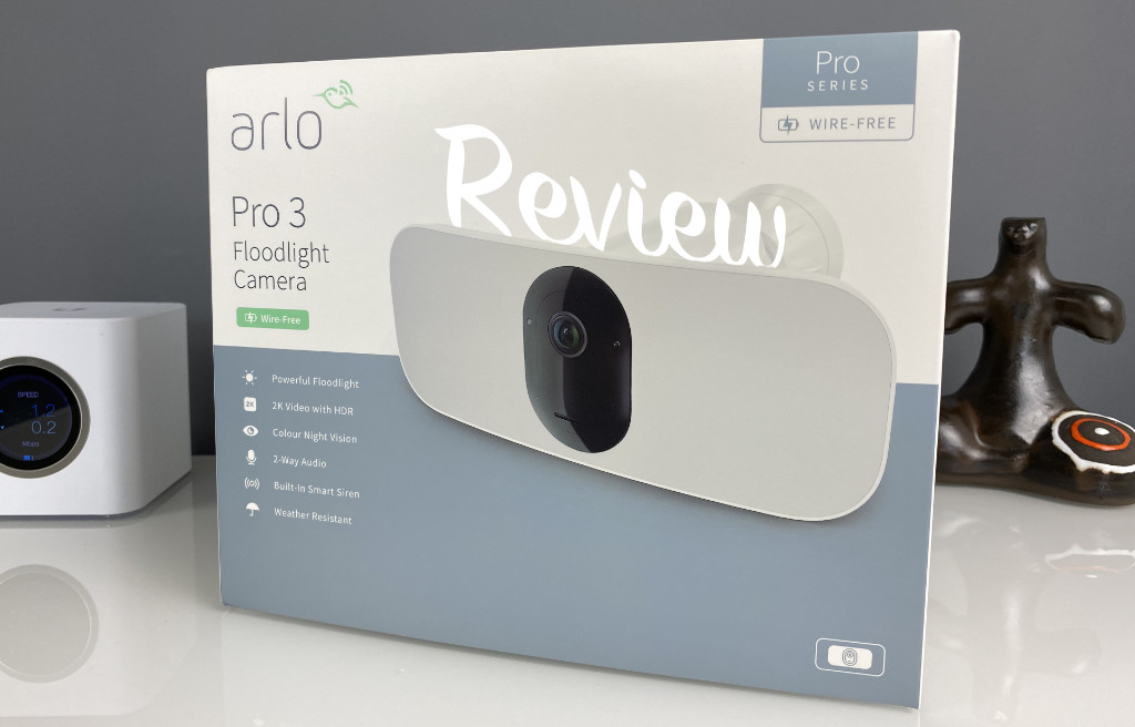 Review: Arlo Pro 3 Floodlight + Solarzelle, Flutlicht für den Garten