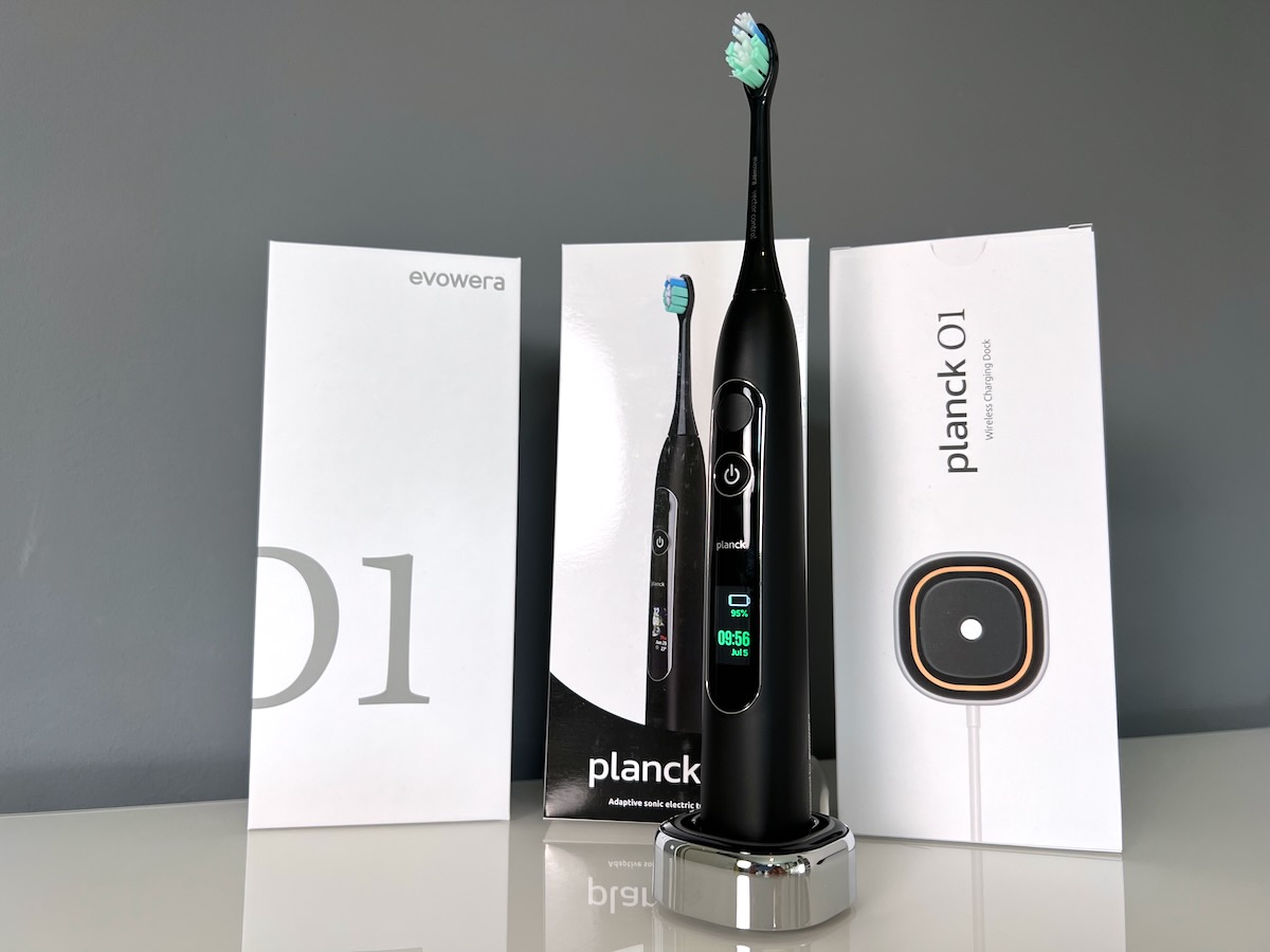 Schall Zahnbürste evowera planck O1 im Test: Sie will smarter als alle anderen sein!