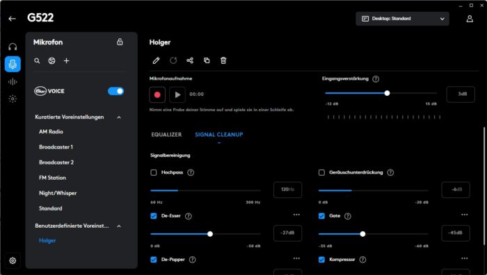 Logitech G-Hub Software